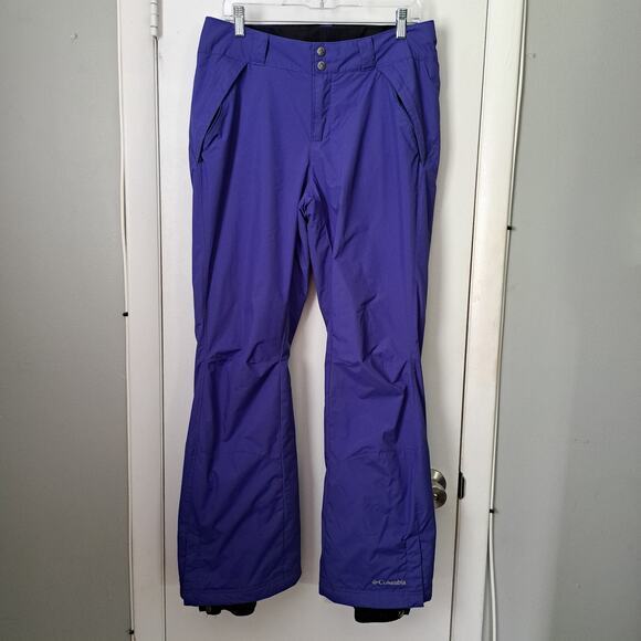 Columbia Women's Purple Ski Snowboarding Winter Pants Size Medium - Picture 1 of 12